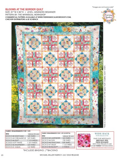 Blooms at the Border feat. Primrose Garden by The Whimsical Workshop Kitting Guide