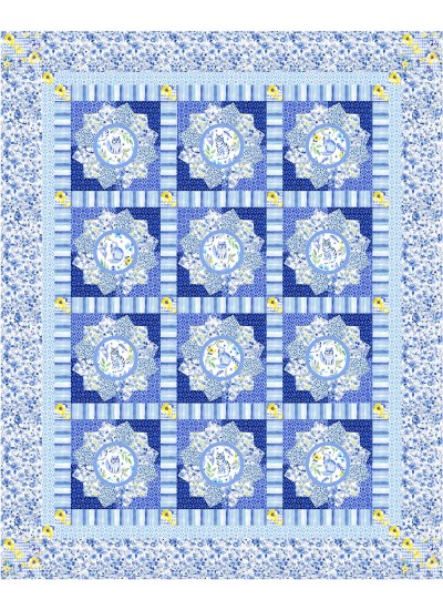 Cat-tastic Quilt by Christine Stainbroook 68"x85"