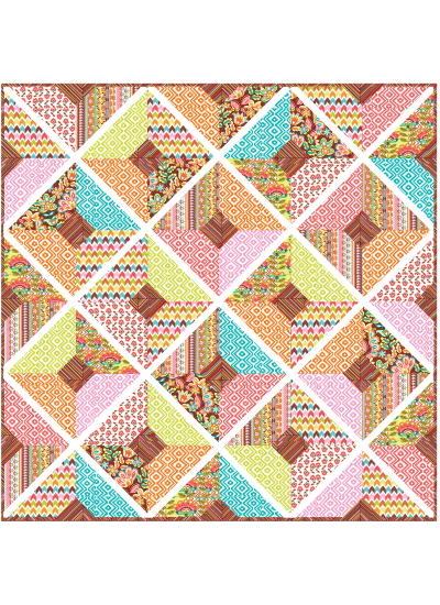 Boho Nuevo QUILT by Emily Herrick