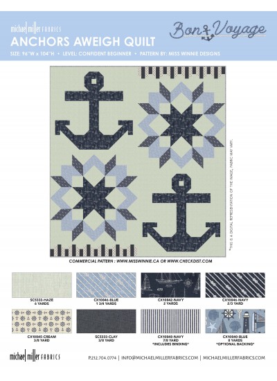 Anchors Aweigh kitting guide