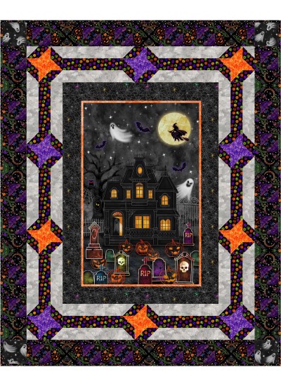 Bewitched feat. Boo Town by Project House 360- free pattern available in june, 2026