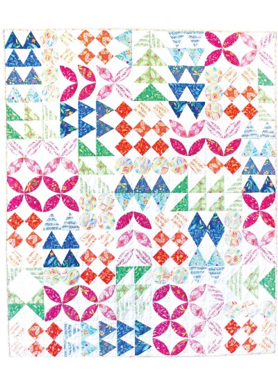 Building Blocks Quilt by Tamara Kate  / 54"x64"