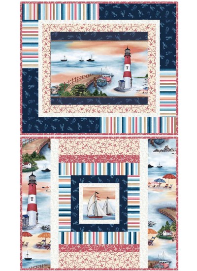 By the Sea Placemats by Wendy Sheppard / 16"x19"