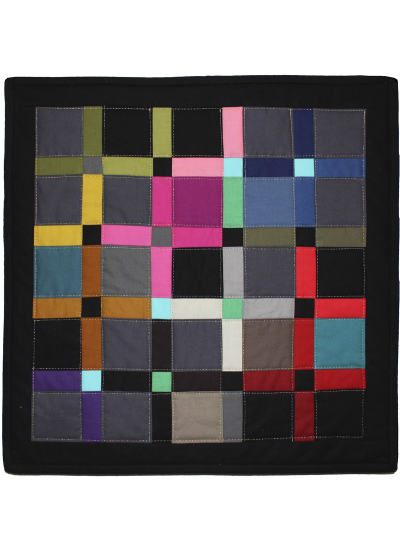 California Cubism Quilt by Tara  Faughnan  / 15.5" 