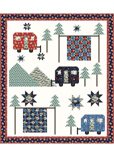 Go Rving Quilt by Coach House Designs 56"x64"