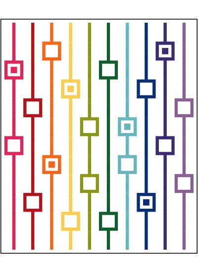Square Couture Lines feat. cotton couture by Ladeebug Design