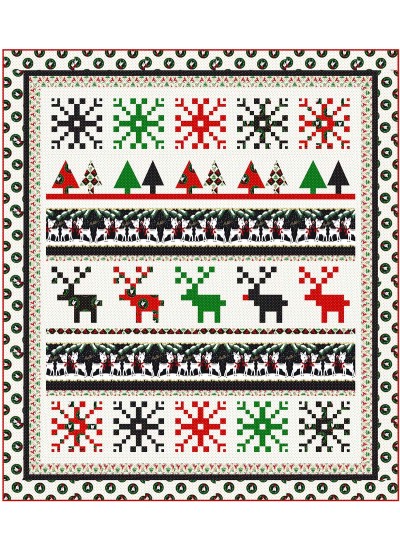 Christmas Sweater by Wendy Sheppard /70"x80"