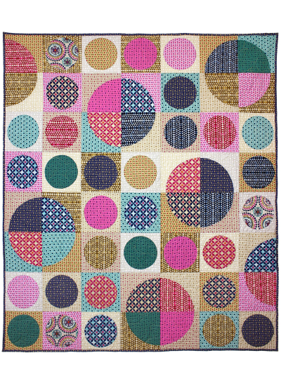 Circles by Tara Faughnan / 56x64" 