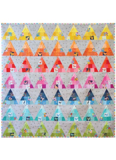 Clay Court Quilt by Sassafras Lane Designs /40"x56"