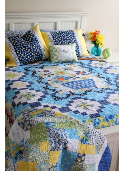 Clubhouse Inspiration - vibrant bed photo