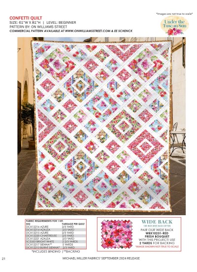 Confetti feat. Under the Tuscan Sun by On Williams Street KITTING GUIDE