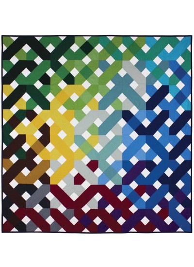 Criss Cross Quilt by Emily Herrick /60"x60"