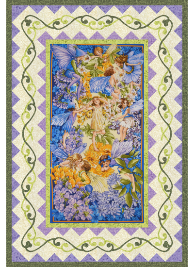 Dawn Fairies Quilt by Heidi Pridemore