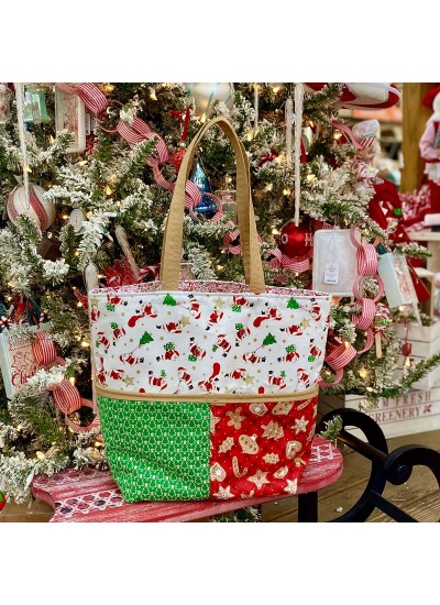 Surprise Holiday Shopping bag by Lish Dorset