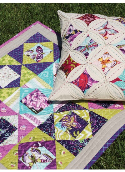 Emma's Garden Quilt and Pillow