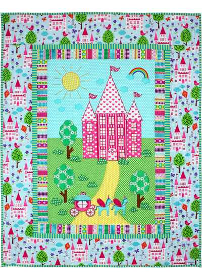 Enchanted Castle Quilt by Marinda Stewart