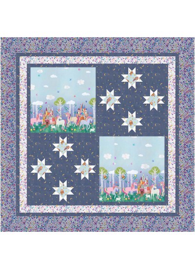 Field of Stars feat. enchanted unicorn by Brenda Plaster