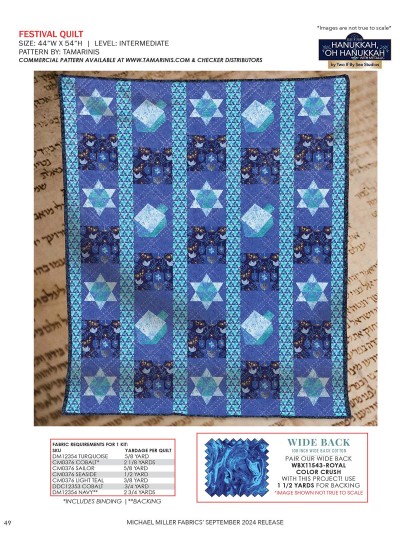 Festival  feat. Hanukkah, Oh Hanukkah by Tammy Silvers KITTING GUIDE