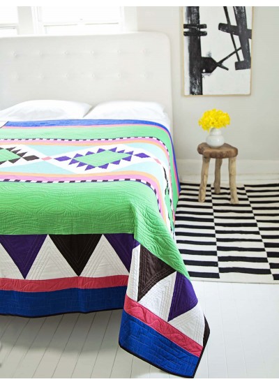 Fiesta Blanket Quilt by Stephanie Kendron & Lucy Edson - INSPIRATION ONLY
