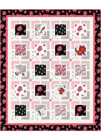 Float Away Quilt by Seams Like a Dream /55"x66" 