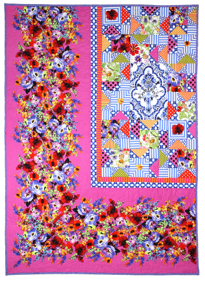 Floralicious Quilt  by Marinda Stewart