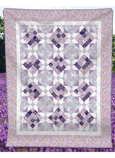 French Garden Enchanted Garden Quilt by Swirly Girls Design