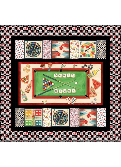 block talk game on quilt by swily girls design 