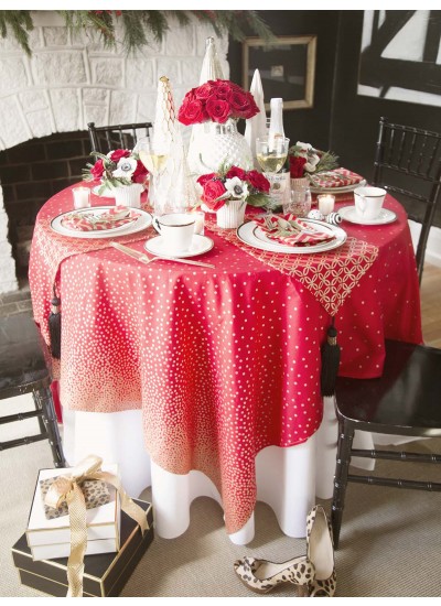 Holiday Glitz Table Setting