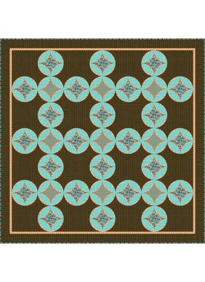 Hollywood Glamour Quilt feat. Golden Age Cinema by Siobhan Fitzpatrick - free pattern available January 2027