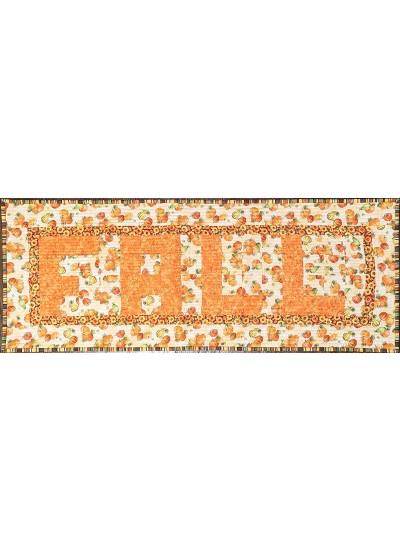 Pumpkin Farm Table Runner by Daisi Toegel