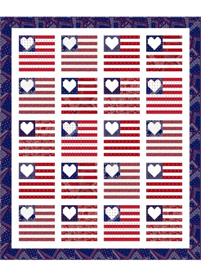 Heartland Quilt by Wendy Sheppard / 61"x74"