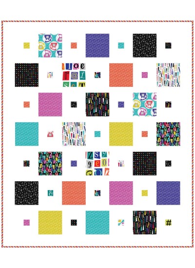 Overnight Sensation Quilt by Susan Emory  /64"x76"