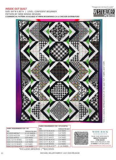 Inside Out  feat. yesteryear by Hanna Bourque Kitting Guide