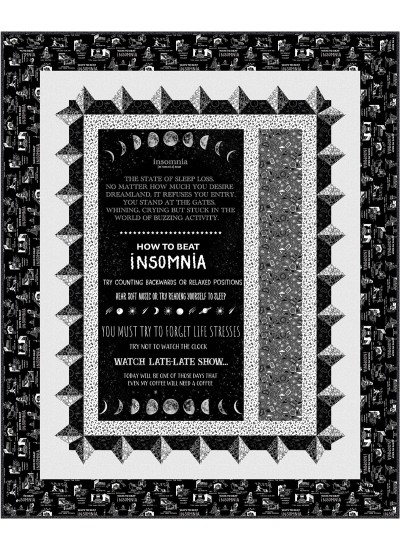 Counting Sheep quilt feat. Insomnia by Project House 360
