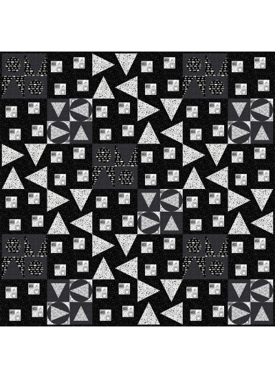 Midnight Static quilt feat. Insomnia by CDM365 Studios 