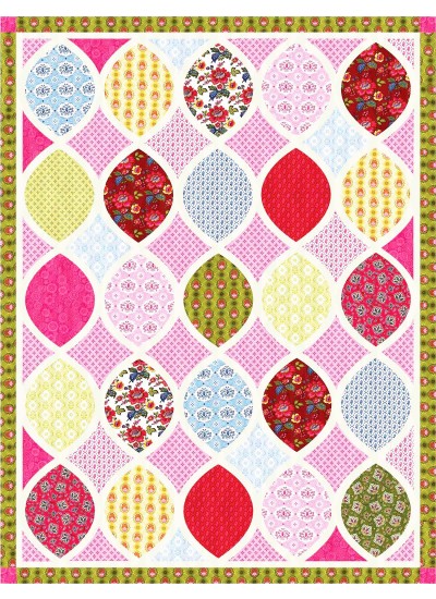 Isabella Quilt by Lily Ashbury  /64.5"x85 3/4"