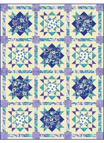 peacock garden quilt jetsetter by heidi pridemore 