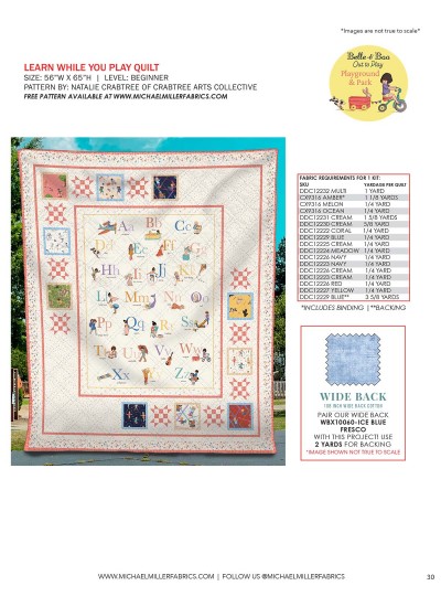 Learn While you Play feat. Playground & Park by Natalie Crabtree KITTING GUIDE