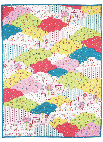 Up in the Clouds Quilt by Marsha Evans Moore /36"x48"