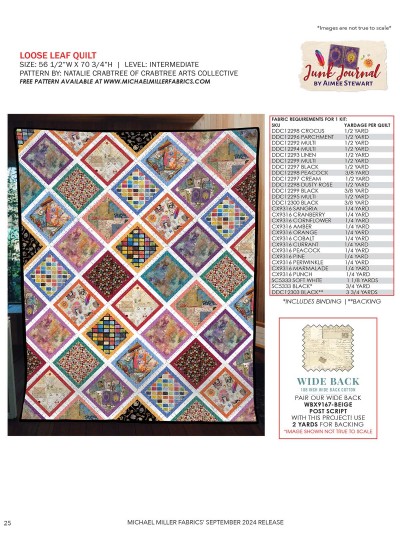 Loose Leaf feat. Junk Journal by Natalie Crabtree  KITTING GUIDE