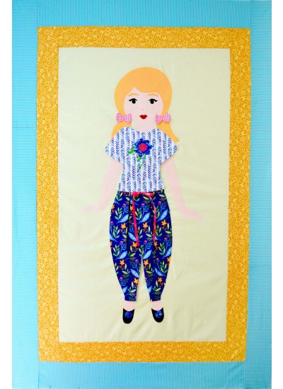 Lulu Paper Doll Pattern by Kaitlin Witte