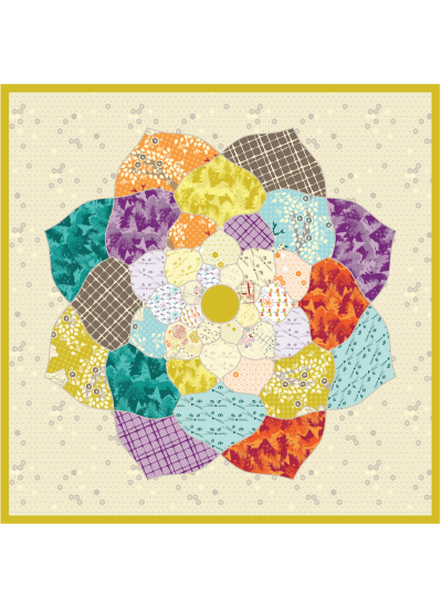 Mandala Quilt by Violet Craft 