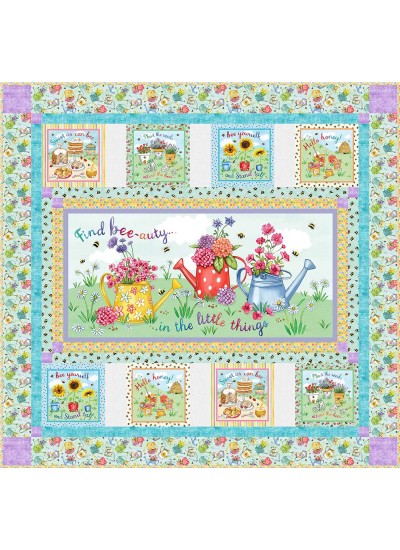 Bee Together Quilt feat. Meant to Bee by Project House 360 - Free Pattern Available in November, 2024