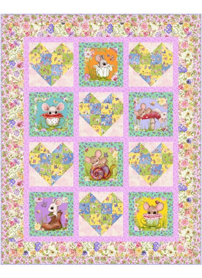 With Love, Mouse Quilt feat. Mice to Meet You by Ladeebug Design