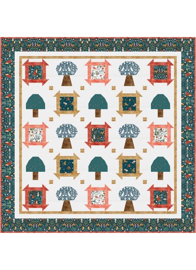 forest findings quilt midnight forest by natalie crabtree