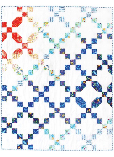 Frolic Migration Quilt by Tamara Kate  / 41"x53"