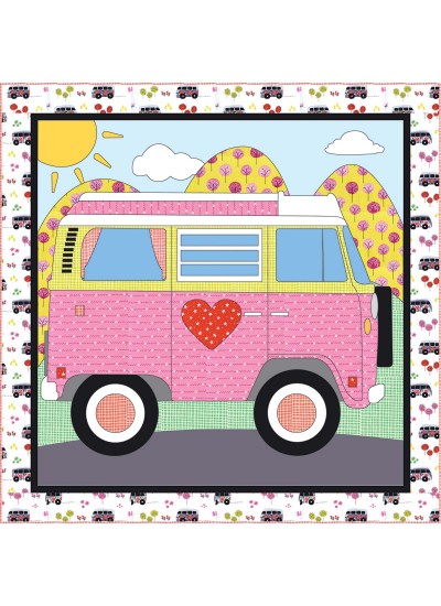 My Sweet Ride Quilt by Heidi Pridemore /61"x61"