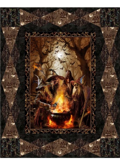 trick or treat feat. nightmare at halloween by project house 360- free pattern available in June, 2026