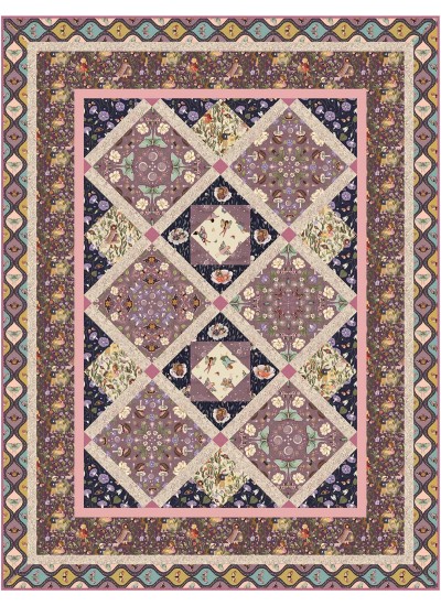 Magical Twilight feat.Nocturnal Garden by Marsha Evans Moore- free pattern available july, 2025