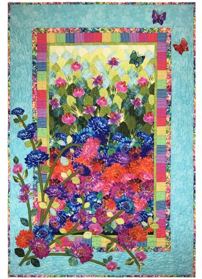 Paradiso Quilt by Marinda Stewart /40"x58"